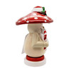 Kurt Adler Wooden Nutcracker, Merry Little Mushroom, 12in