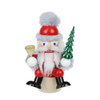 Steinbach Wooden Christmas Shelf-Sitter Decorative Nutcracker, Santa with Tree, 7.8"
