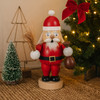 Steinbach Wooden Mini Smoker Nutcracker, Santa Claus, 7in