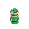 Garden Elements Indoor Fiberglass Christmas Figurine – Elf Boy Playing with Christmas Lights, 24"