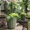 Crescent Garden Pleat Indoor/Outdoor Planter