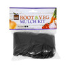EarthBox Reversible Plastic Weed-Preventing Mulch Cover for Planters, Black/White (Pack of 2)