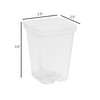 SUNPACK 2.5" Square Seedling Pot for Indoor Gardening (Pack of 10)