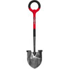 Radius Garden PRO Garden Stainless Steel Shovel, Red