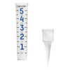 Taylor Plastic, Easy-To-Read Outdoor Rain Gauge, Clear, 5" Rain Capacity, 8.5"H