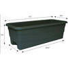 Novelty Plastic EarthBox Junior Garden Kit, Natural