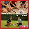 Millside Canadian Mini Hockey Set – 6 Durable Mini Sticks & 1 Foam Ball – Indoor/Outdoor Rec Floor Hockey Set