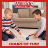 Millside Canadian Mini Hockey Set – 6 Durable Mini Sticks & 1 Foam Ball – Indoor/Outdoor Rec Floor Hockey Set
