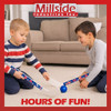 Millside USA Mini Hockey Set – 6 Durable Mini Sticks & 1 Foam Ball – Indoor/Outdoor Rec Floor Hockey Set