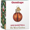 Old World Christmas Blown Glass Ornament for Christmas Tree, Gumdrops (Mini) Collection, Basketball