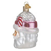 Old World Christmas Blown Glass Ornament for Christmas Tree, Papa Noel Mug