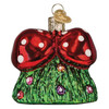 Old World Christmas Blown Glass Ornament for Christmas Tree, Happy Mushrooms