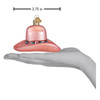 Old World Christmas Blown Glass Ornament for Christmas Tree, Cowgirl Hat