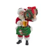 Kurt Adler Fabriche Christmas Figurine Collection, Beer Barrel Santa,10.5in