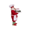 Kurt Adler Fabriche Christmas Figurine Series, Gingerbread Santa, 10.5in