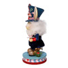 Kurt Adler Wooden Hollywood Nutcracker, White Rabbit, 13in