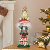 Kurt Adler Wooden Hollywood Nutcracker, Frog Prince, 16.5in Kurt Adler Wooden Hollywood Nutcracker, Frog Prince, 16.5in