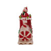 Kurt Adler Battery-Operated LED Lighted Table Piece, Gingerbread Junction Train, 7.5"