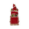 Kurt Adler Battery-Operated LED Lighted Table Piece, Gingerbread Junction Train, 7.5"