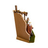 Kurt Adler Figurine Table Piece, Nativity Set with Stable (Set of 12)