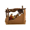 Kurt Adler Figurine Table Piece, Nativity Set with Stable (Set of 12)