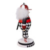 Kurt Adler Resin Hollywood Nutcracker, Tweedle Dum, Red, 14.5in Kurt Adler Resin Hollywood Nutcracker, Tweedle Dum, Red, 14.5in