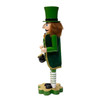 Kurt Adler Wooden Nutcracker, Leprechaun Soldier, 14in Kurt Adler Wooden Nutcracker, Leprechaun Soldier, 14in