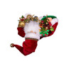 Kurt Adler Kringle Claus Collection, Elegant Santa, Red and Green, 17in