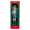 Kurt Adler Wooden Nutcracker, Blue & Platinum, 15in Kurt Adler Wooden Nutcracker, Blue & Platinum, 15in
