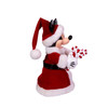 Kurt Adler Un-Lit Disney Mickey Mouse With Bendable Arms Treetop/Tabletop Decoration, 10"