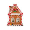 Kurt Adler Light Up Christmas Figurine Collection, Gingerbread House, 13in