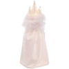 Kurt Adler Hollywood Wooden Nutcracker Collection, Battery Operated White Winter LED Hat, 15"