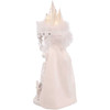 Kurt Adler Hollywood Wooden Nutcracker Collection, Battery Operated White Winter LED Hat, 15"