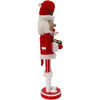 Kurt Adler Wooden Nutcrackers, Mrs. Claus, 15"