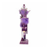 Kurt Adler Hollywood Wooden Nutcracker Collection, Purple King, 16"
