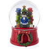 Kurt Adler Wind-Up Musical Nutcracker "Silent Night" Water Globe, 4"