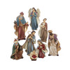 Kurt Adler Christmas Nativity Set with 8 Figures, 6.25"