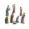 Kurt Adler Christmas Nativity Set with 8 Figures, 6.25"