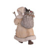 Kurt Adler Snowy Woods Santa Standing Christmas Figurine, 10.5"