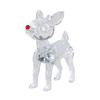 Old World Christmas Crystal Figurine for Holiday Decor, Rudolph