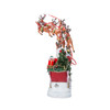Kurt Adler Fabriché™ Musical Santa With 8 Reindeer, 2-Piece Set, 24"