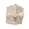 Kurt Adler Battery-Operated LED Light Up Pastel Gingerbread House, 12.5"