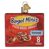 Old World Christmas Blown Glass Ornament for Christmas Tree, Bagel Minis