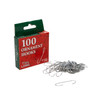 Kurt Adler Christmas Ornament Hooks, 100-Piece Box Set, 1.125" Long