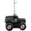 Kurt Adler Glass Ornament for Christmas Tree, Monster Jam Grave Digger, 6"