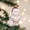 Old World Christmas Blown Glass Ornament for Christmas Tree, Spotted Elephant