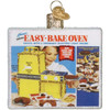 Old World Christmas Blown Glass Ornament for Christmas Tree, Easy Bake Oven