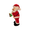 Kurt Adler Battery-Operated Dancing Jazz Santa Plush Decoration, 14"