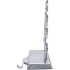 Kurt Adler Christmas Stocking Holder, Silver Christmas Tree, 7.5"