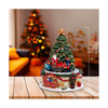 Kurt Adler Musical Wind-Up Table Piece, 6" Revolving Christmas Tree Plays "O Christmas Tree"